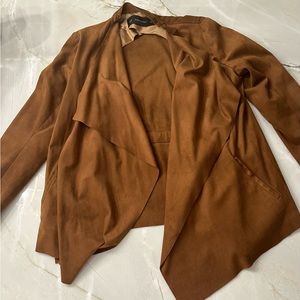 Zara suede blazer